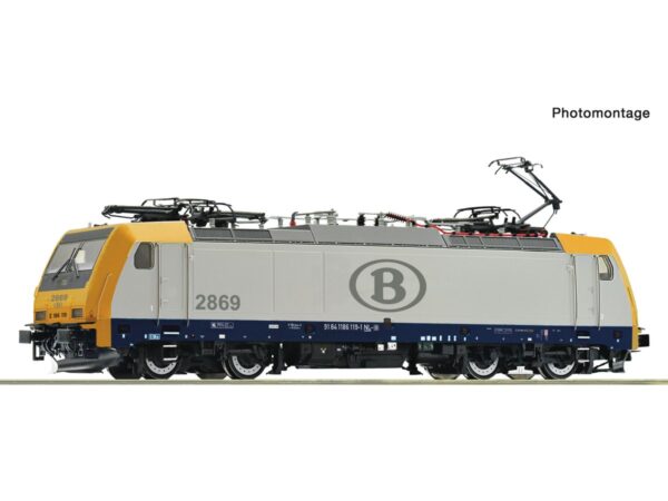 ROCO 7510166 ELEKTROLOK SNCB 186 119-1 (DC DIGITAL MIT SOUND)