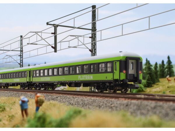 MINITRIX 15462 SCHNELLZUGWAGEN-SET FLIXTRAIN BILD 3