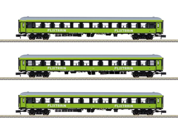 MINITRIX 15462 SCHNELLZUGWAGEN-SET FLIXTRAIN