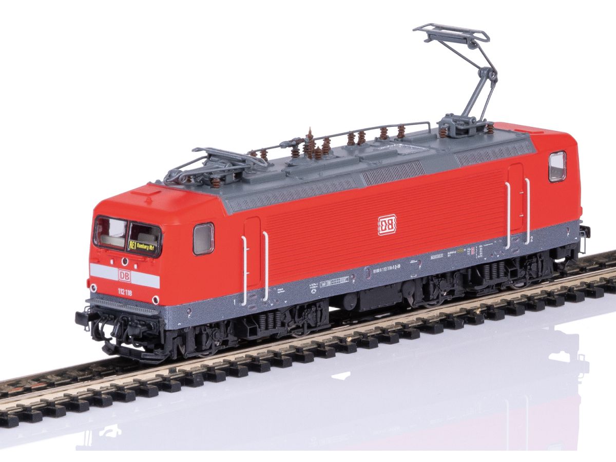 MINITRIX 16711 ELEKTROLOK DB 112 118, VERKEHRSROT BILD 2