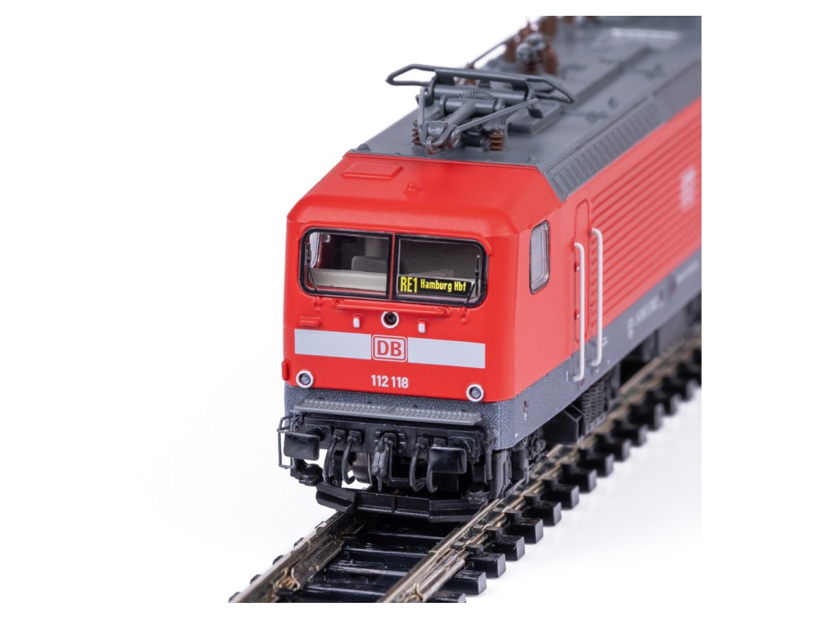 MINITRIX 16711 ELEKTROLOK DB 112 118, VERKEHRSROT BILD 3
