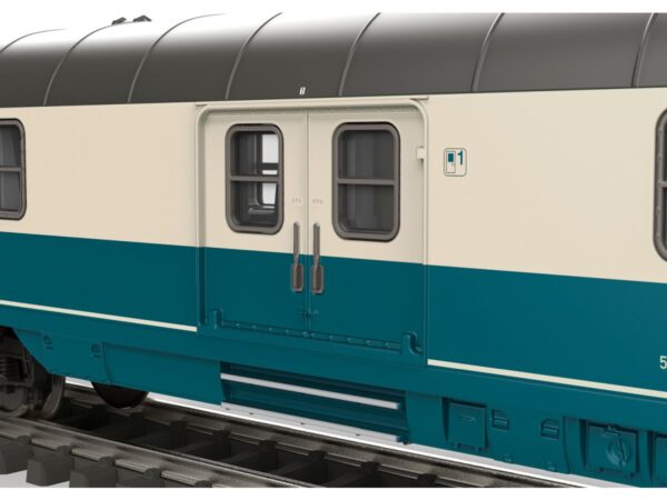 MINITRIX 18580 POSTWAGEN DEUTSCHE BUNDESPOST PW MR-A BILD 4