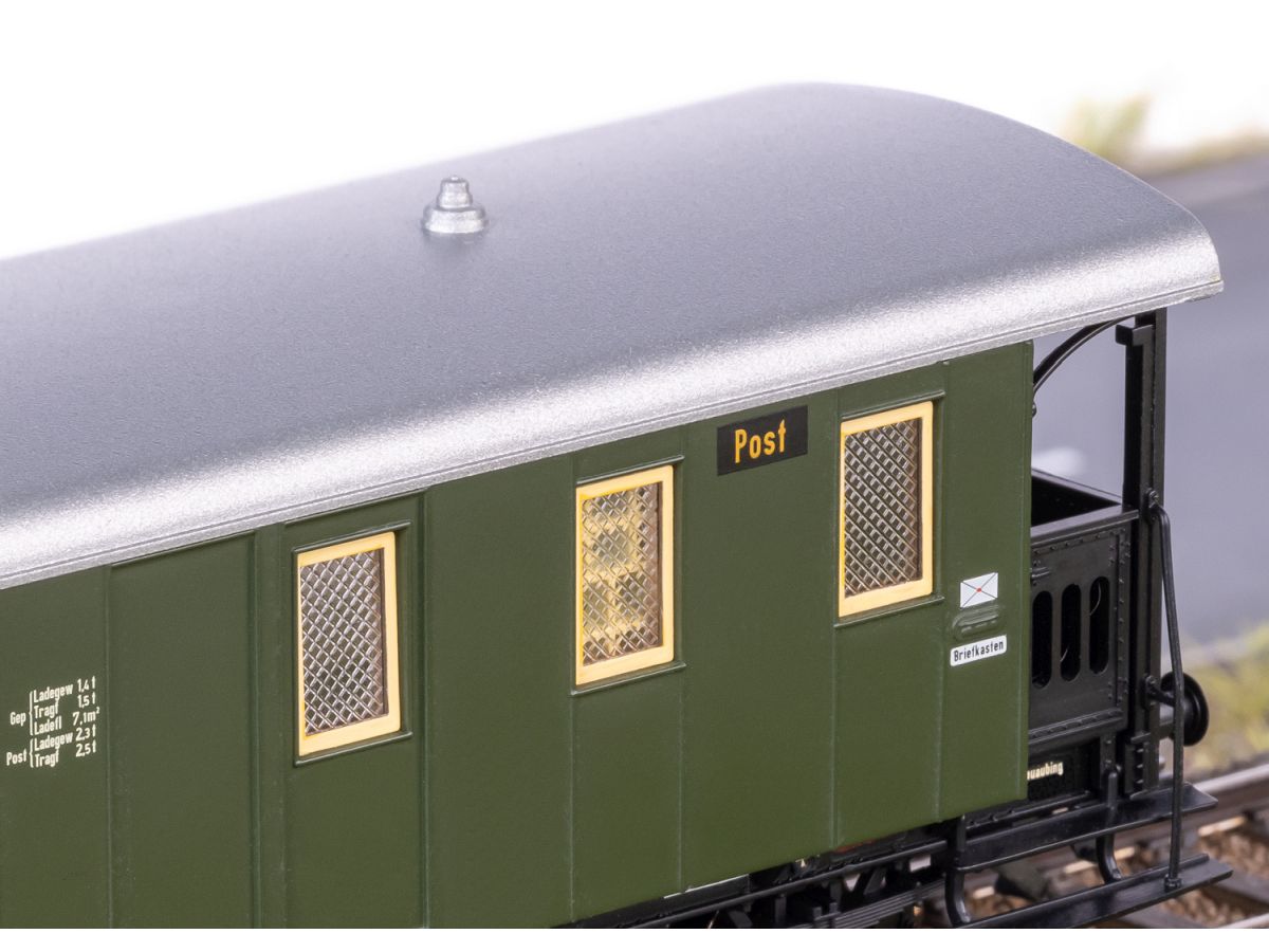 TRIX 21229 ZUGPACKUNG SPALTER BOCKL MIT GLASKASTEN DB 98.3 / SET MIT LOK UND 3 WAGEN BILD 3