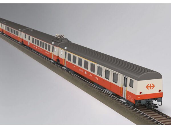 Trix 23690 Personenwagen-Set Swiss Express (1) SBB EW III Detail 2