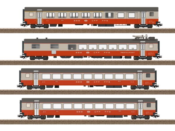 Trix 23690 Personenwagen-Set Swiss Express (1) SBB EW III