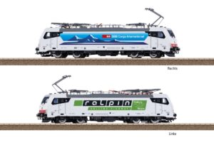 TRIX 25801 ELEKTROLOK TRAXX II SBB CARGO INTERNATIONAL 186 904 CENERI RALPIN